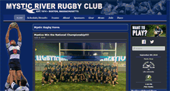 Desktop Screenshot of mysticrugby.com